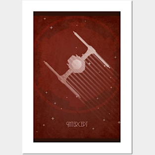 artdecoships_tiefighter-01 Posters and Art